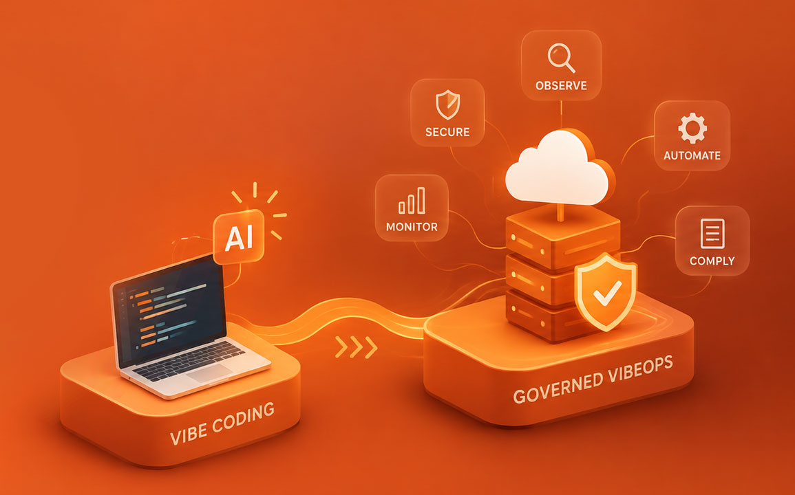 From Vibe Coding to Governed VibeOps